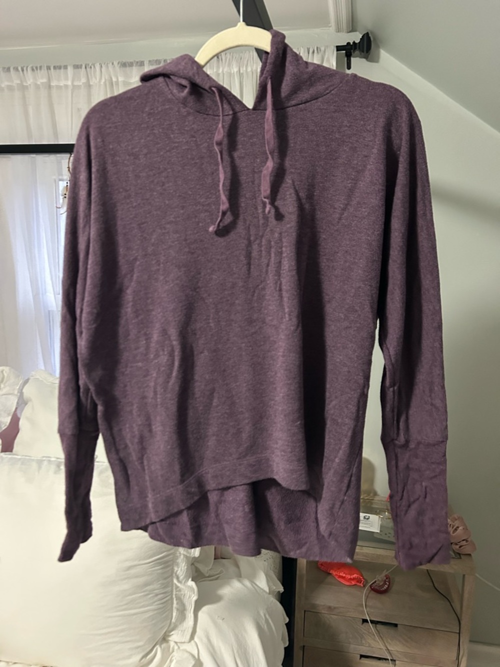 Mossimo Supply Co. Purple Hooded Pullover